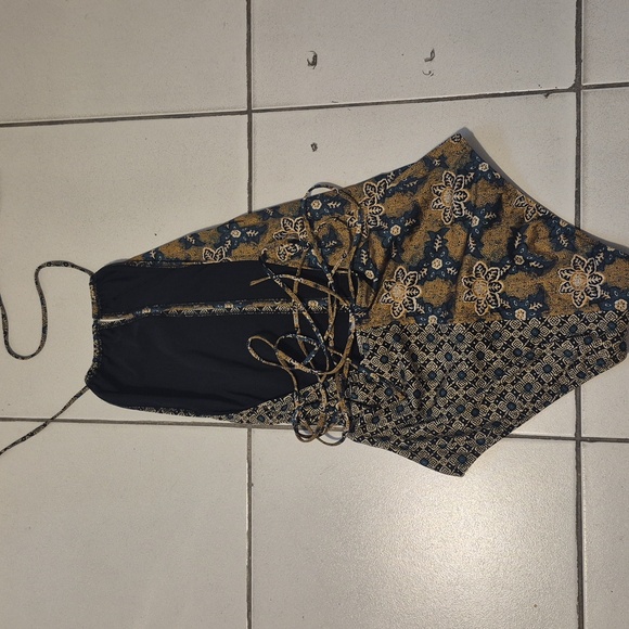 Ulla Johnson Annika Printed Blue Orange Maillot One Piece Swimsuit, $370. - Picture 4 of 12